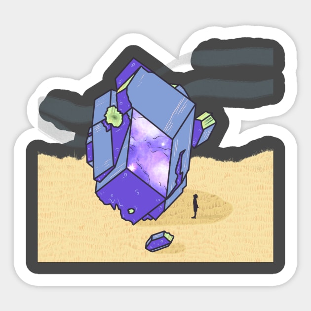 Gemstone Sticker by Kind_aquarelle